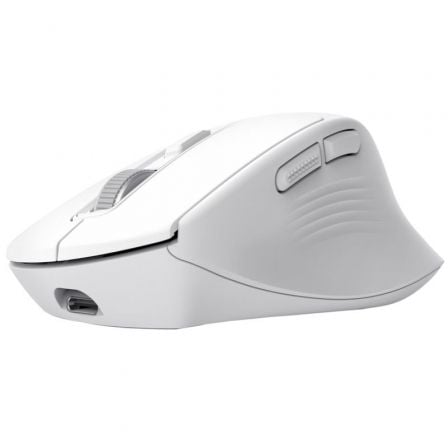 Ratón Inalámbrico Trust Niven Confort 26022/ Batería recargable/ Hasta 3200 DPI/ Blanco - Frikibase