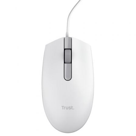 Ratón Trust TM-101/ 1200 DPI/ Blanco - Frikibase