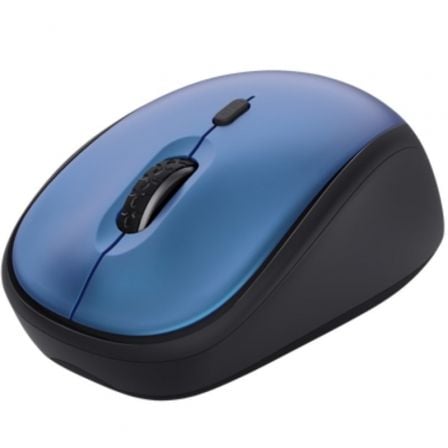 Ratón Mini Inalámbrico Trust Yvi+ Silent/ Hasta 1600 DPI/ Azul - Frikibase