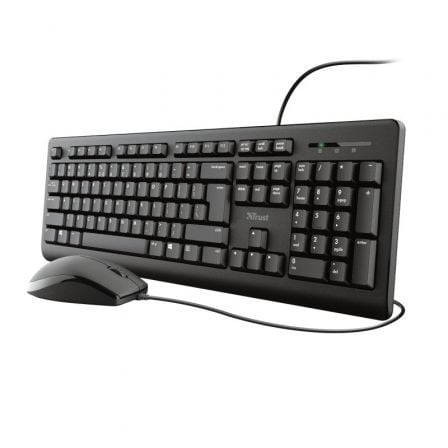 Teclado y Ratón Trust TKM-250 - Frikibase
