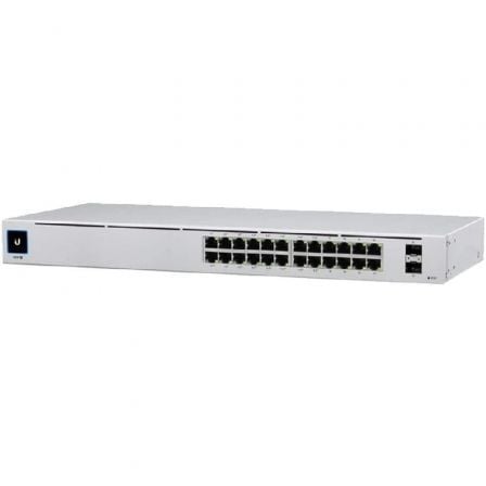 Switch Ubiquiti USW-24-POE 24 Puertos/ RJ45 10/100/1000 POE - Frikibase