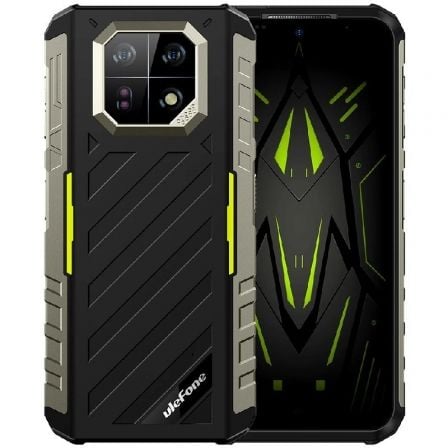 Smartphone Rugerizado Ulefone Armor 22 8GB/ 128GB/ 6.58"/ Negro y Verde - Frikibase