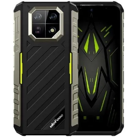 Smartphone Rugerizado Ulefone Armor 22 8GB/ 128GB/ 6.58"/ Negro y Verde - Frikibase