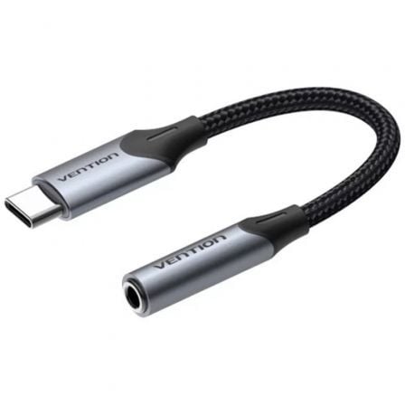 Conversor USB Tipo-C Vention BGJHA/ USB Tipo-C Macho - Jack 3.5 Hembra/ 10cm - Frikibase
