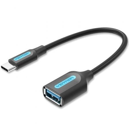 Adaptador USB 3.1 Tipo-C Vention CCVBB/ USB Tipo-C Macho - USB Hembra - Frikibase