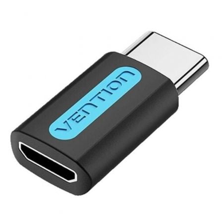 Adaptador USB Vention CDXB0/ USB Tipo-C Macho - MicroUSB Hembra - Frikibase