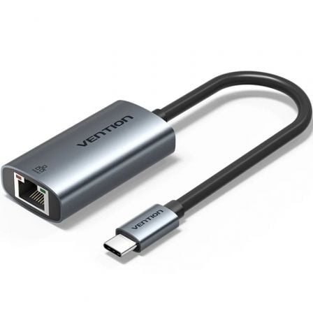 Adaptador USB Tipo-C - RJ45 Vention CFPHB/ 1000Mbps - Frikibase