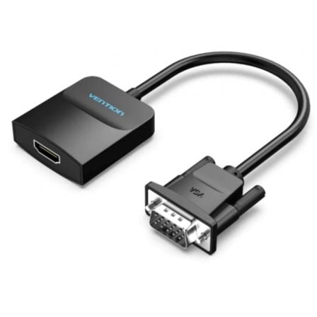 Conversor Vention ACNBB/ VGA Macho - HDMI Hembra/ 15cm/ Negro - Frikibase