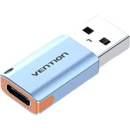 Adaptador USB 3.1 Vention CUAH0/ USB Tipo-C Hembra - USB Macho/ Azul - Frikibase