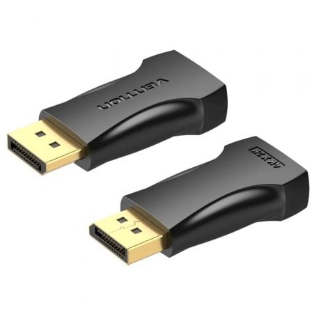 Adaptador HDMI 4K Vention HBPB0/ DisplayPort Macho - HDMI Hembra - Frikibase