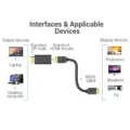 Adaptador HDMI 4K Vention HBPB0/ DisplayPort Macho - HDMI Hembra – imagen 3