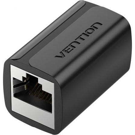 Adaptador Conector Vention RJ45 IPWB0 Cat.7 FTP/ RJ45 Hembra - RJ45 Hembra/ Negro - Frikibase