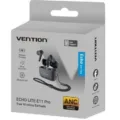 Auriculares Bluetooth Vention Echo Lite E11 Pro con estuche de carga/ Negros – imagen 2
