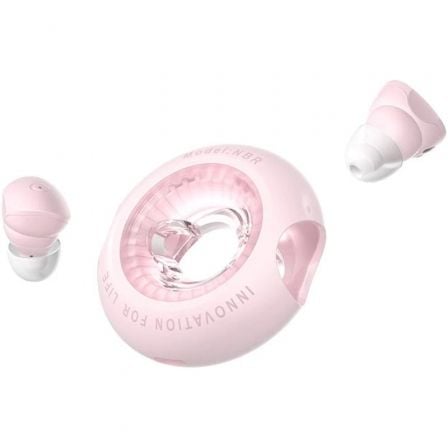 Auriculares Bluetooth Vention NBRP0 con estuche de carga/ Autonomía 6h/ Rosas - Frikibase