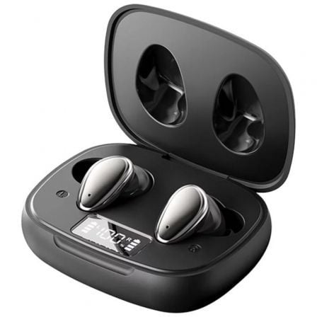 Auriculares Bluetooth Vention Tiny T13 NBNB0 con estuche de carga/ Autonomía 6h/ Negros - Frikibase