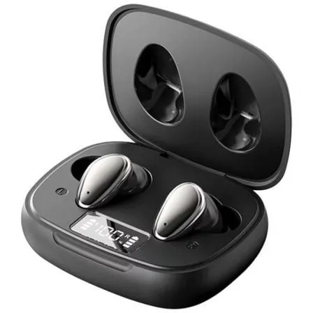 Auriculares Bluetooth Vention Tiny T13 NBNB0 con estuche de carga/ Autonomía 6h/ Negros - Frikibase