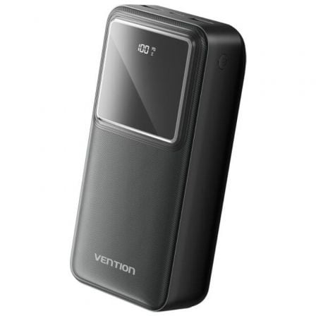 Powerbank 30000mAh Vention FHMB0/ 22.5W/ Negra - Frikibase