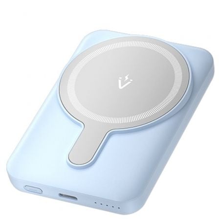 Powerbank 5000mAh Vention FHSL0/ 20W/ Wireless/ Azul - Frikibase