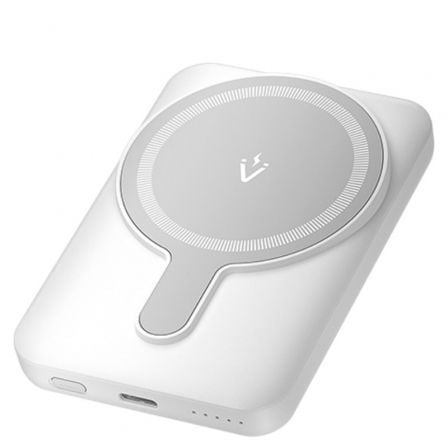 Powerbank 5000mAh Vention FHSW0/ 20W/ Wireless/ Blanca - Frikibase