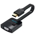 Conversor Vention 74345/ HDMI Macho/ VGA Hembra/ 15cm/ Negro - Frikibase