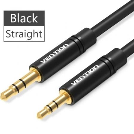 Cable Estéreo Vention BALBG/ Jack 3.5 Macho - Jack 2.5 Hembra/ 1.5m/ Negro - Frikibase