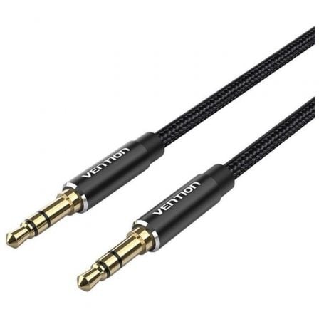Cable Estéreo Vention BAWBJ/ Jack 3.5 Macho - Jack 3.5 Macho/ 5m/ Negro - Frikibase