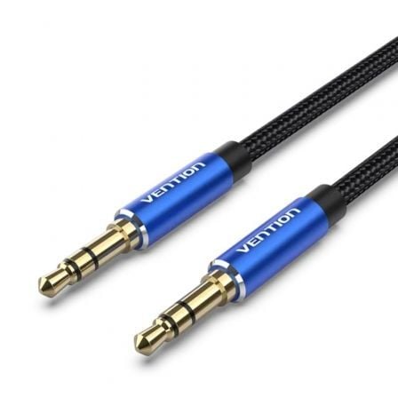 Cable Estéreo Vention BAWLD/ Jack 3.5 Macho - Jack 3.5 Macho/ 50cm/ Azul - Frikibase