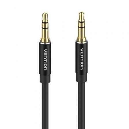 Cable Estéreo Vention BAXBF/ Jack 3.5 Macho - Jack 3.5 Macho/ 1m/ Negro - Frikibase