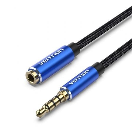 Cable Estéreo Vention BHCLJ/ Jack 3.5 Macho - Jack 3.5 Hembra/ 5m/ Azul - Frikibase