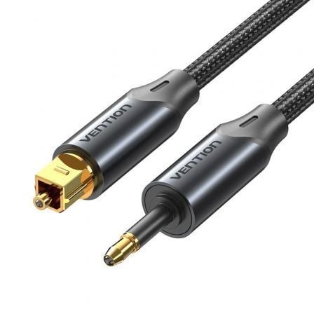 Cable de Audio de Fibra óptica Vention BKCBG/ 1.5m/ Negro - Frikibase