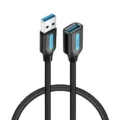 Cable Alargador USB 3.0 Vention CBHBJ/ USB Macho - USB Hembra/ 5m/ Negro – imagen 2
