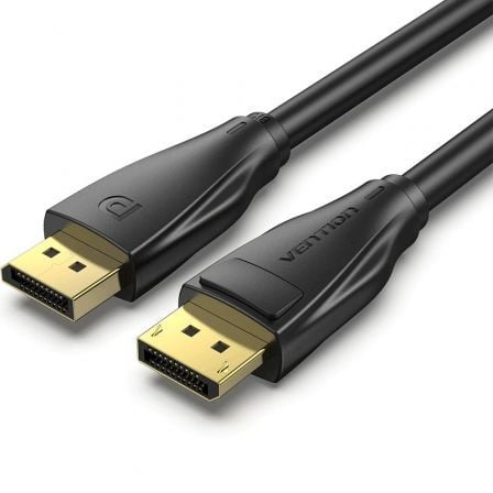 Cable DisplayPort 1.4 8K Vention HCDBG/ DisplayPort Macho - DisplayPort Macho/ 1.5m/ Negro - Frikibase