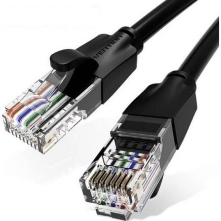 Cable de Red RJ45 UTP Vention IBEBQ Cat.6/ 20m/ Negro - Frikibase