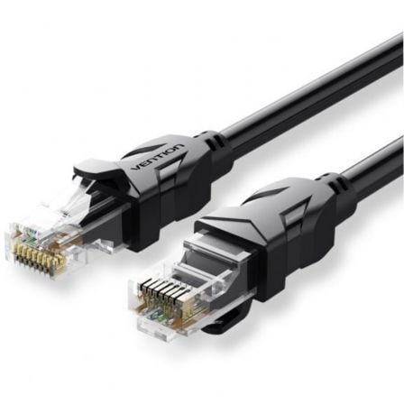 Cable de Red RJ45 UTP Vention IBEBU Cat.6/ 35m/ Negro - Frikibase