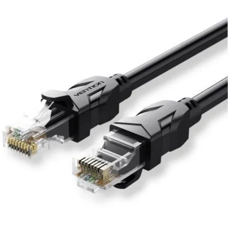 Cable de Red RJ45 UTP Vention IBEBV Cat.6/ 40m/ Negro - Frikibase