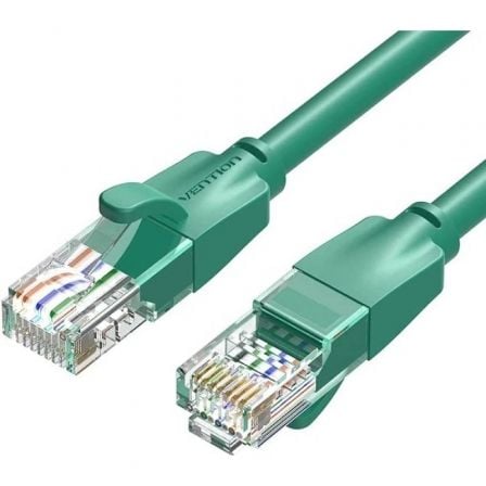 Cable de Red RJ45 UTP Vention IBEGH Cat.6/ 2m/ Verde - Frikibase