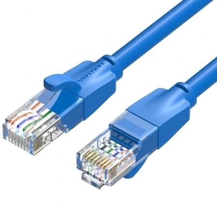 Cable de Red RJ45 UTP Vention IBELG Cat.6/ 1.5m/ Azul - Frikibase