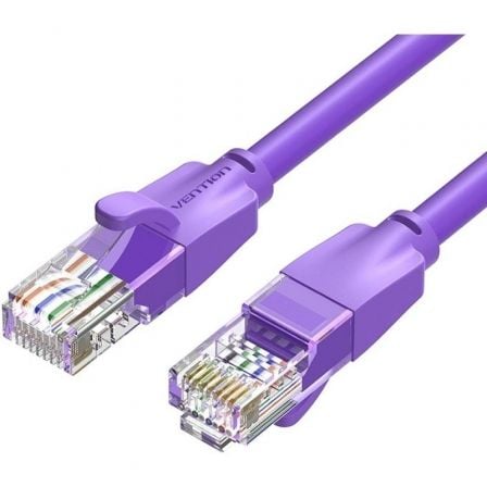 Cable de Red RJ45 UTP Vention IBEVH Cat.6/ 2m/ Morado - Frikibase