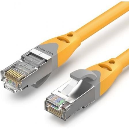 Cable de Red RJ45 SFTP Vention IBHYJ Cat.6A/ 5m/ Amarillo - Frikibase