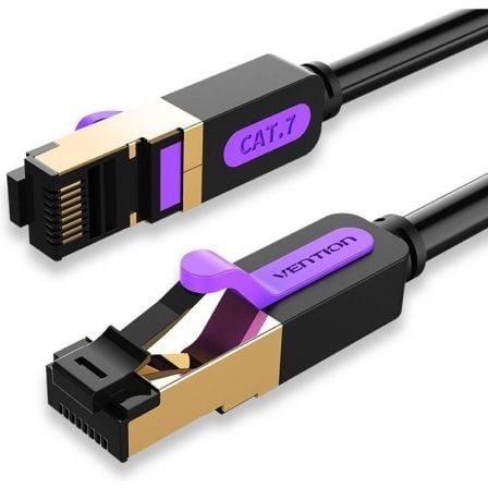 Cable de Red RJ45 SFTP Vention ICDBN Cat.7/ 15m/ Negro - Frikibase