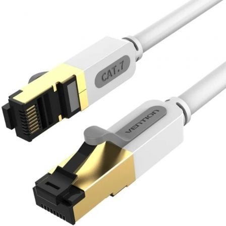 Cable de Red RJ45 SFTP Vention ICDHF Cat.7/ 1m/ Gris - Frikibase