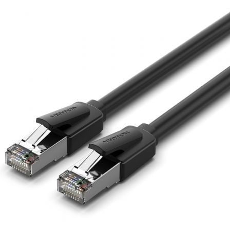 Cable de Red RJ45 UTP 26AWG Vention IKKBJ Cat.8/ Gaming/ 5m/ Negro - Frikibase