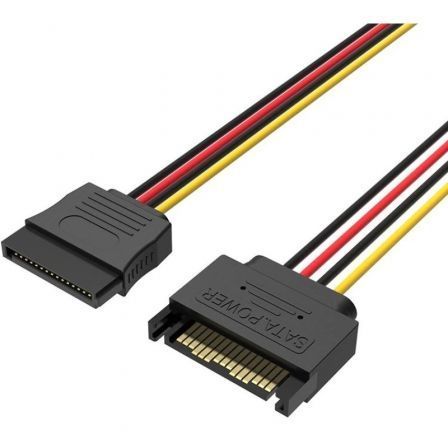 Cable Alimentación 15Pin Vention KDABY/ SATA Macho - SATA Hembra/ 30cm - Frikibase