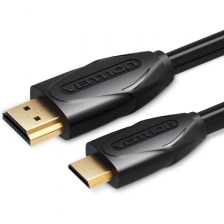 Cable HDMI Vention VAA-D02-B150/ HDMI Macho - Mini HDMI Macho/ 1.5m/ Negro - Frikibase