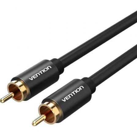 Cable Estéreo Vention VAB-R09-B100/ RCA Macho - RCA Macho/ 1m/ Negro - Frikibase
