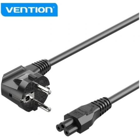 Cable de Alimentación Vention ZCKBAC/ IEC C5 Hembra - CEE7 Macho/ 1.8m/ Negro - Frikibase