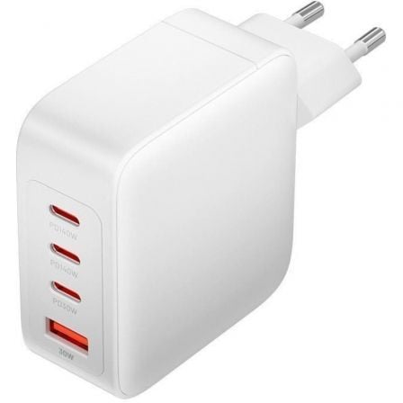Cargador de Pared GaN Vention FEIW0-EU/ 3xUSB Tipo-C + Cable USB Tipo-C/ 1xUSB/ 140W - Frikibase