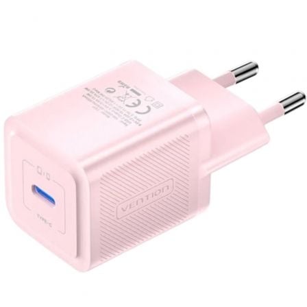 Cargador de Pared GaN Vention FEPP0-EU/ 1xUSB Tipo-C/ 20W - Frikibase
