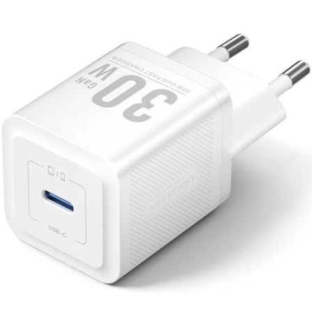 Cargador de Pared GaN Vention FEZW0-EU/ 1xUSB Tipo-C/ 30W - Frikibase