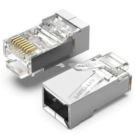 Conector RJ45 IDCR0-10/ Cat.6 FTP/ 10 uds - Frikibase
